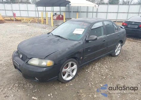 2002 Nissan Sentra Se-R Spec V из США, поврежденный, VIN 3N1AB51A32L726172